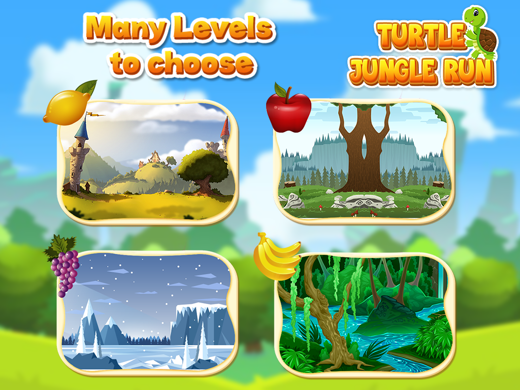 Turtle Jungle Run Adventure截图1