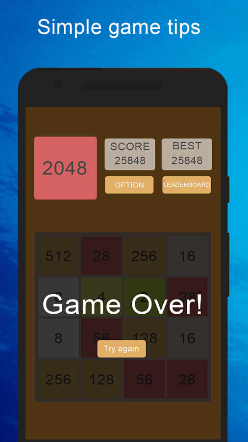 2048 Game - Game 2048截图1