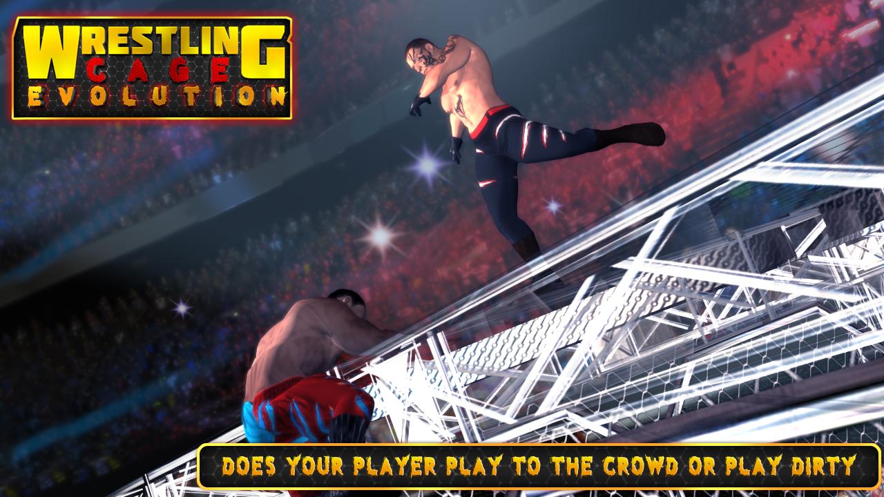 WRESTLING CAGE EVOLUTION - WRESTLING GAMES & FIGHT截图2