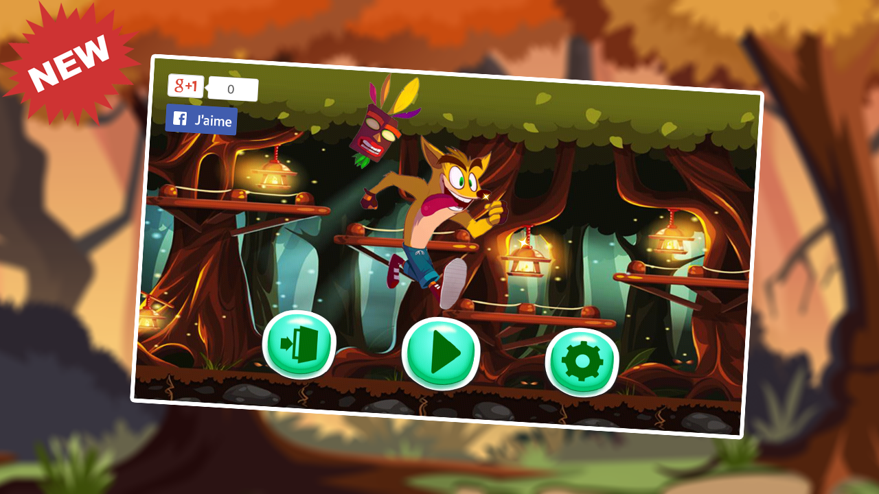 Bandicoot Runner Games Crash Adventure截图4