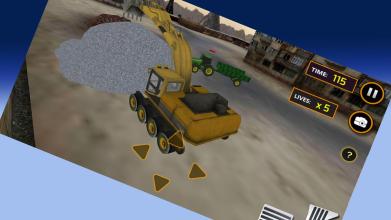 3D Excavator Truck Simulator截图1