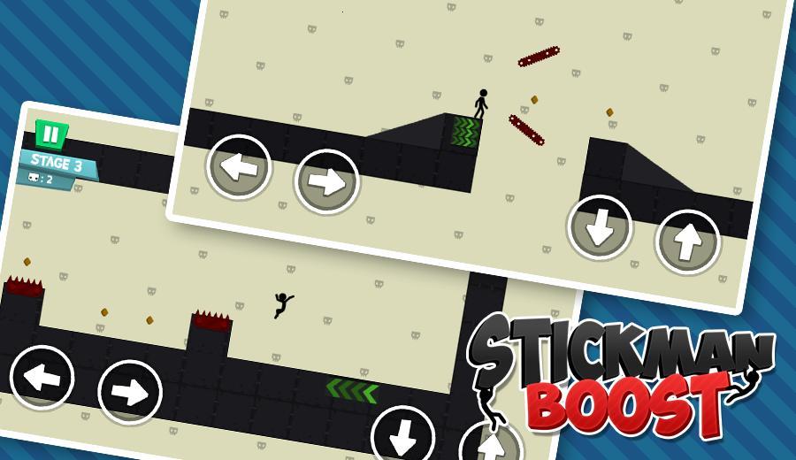 Stickman Boost Legends - Crazy Street Jump and Run截图4