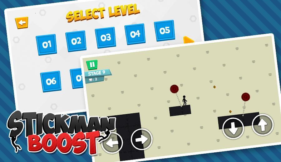 Stickman Boost Legends - Crazy Street Jump and Run截图1