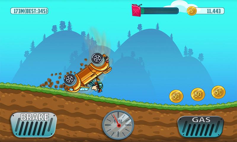 Cars Hill Climb Race截图2