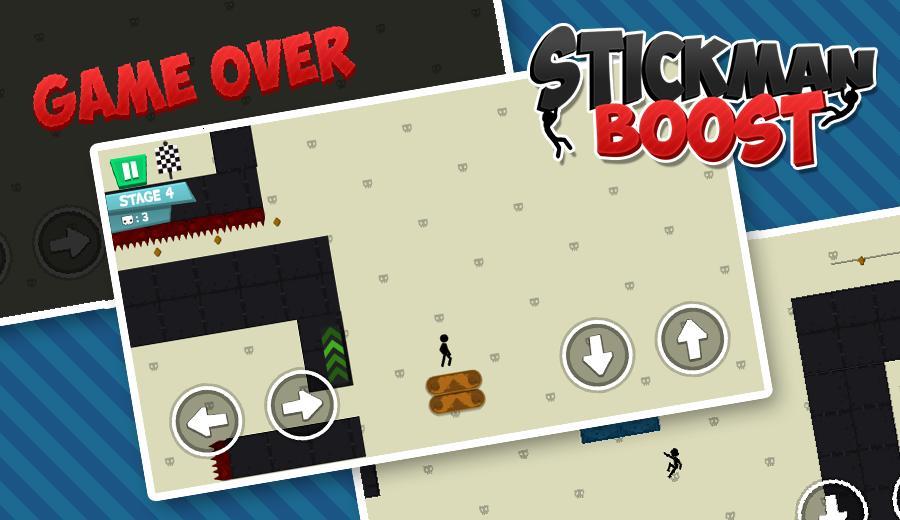 Stickman Boost Legends - Crazy Street Jump and Run截图2