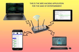 WiFi Hacker Passworld Simulated截图4