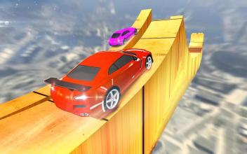 Vertical Ramp Car Extreme Stunts Racing Simulator截图5