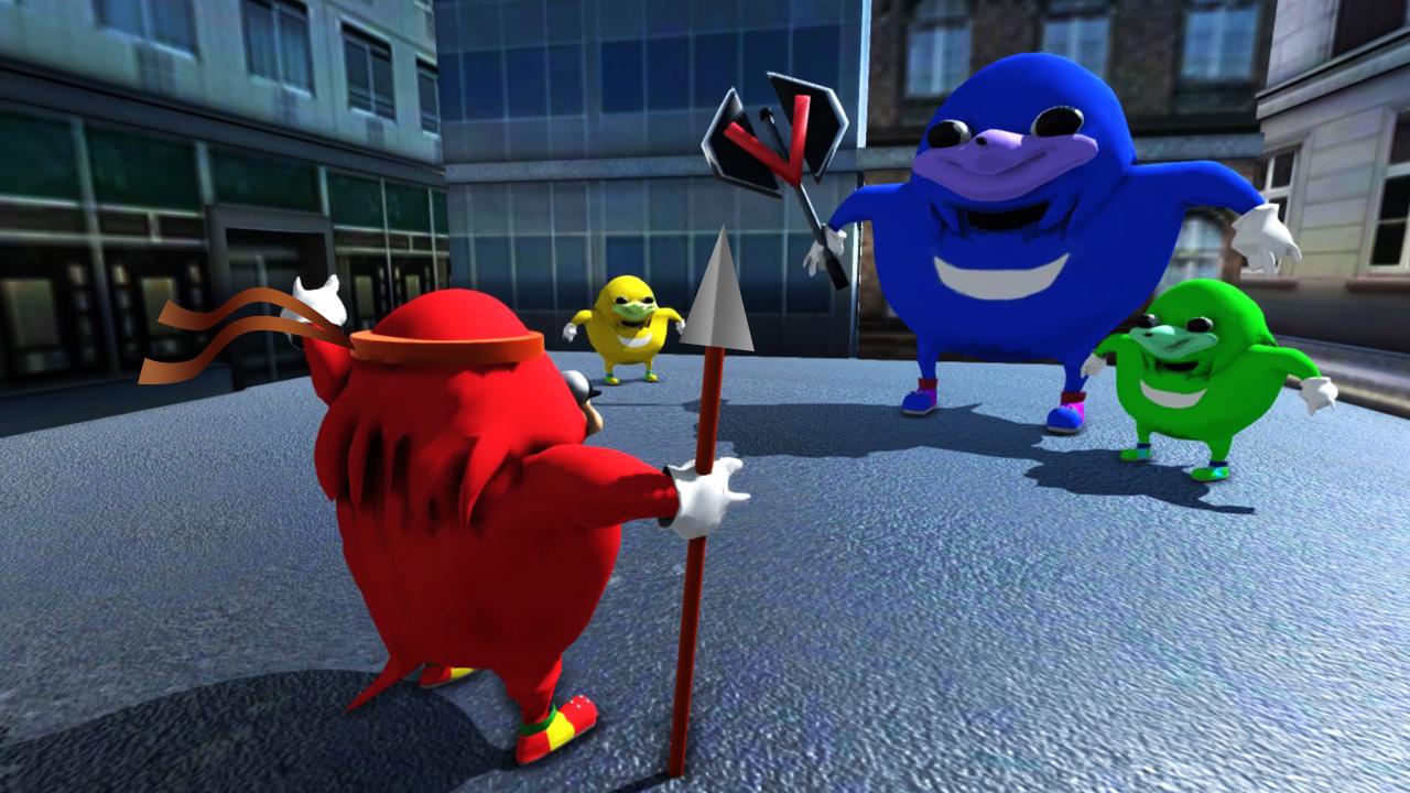 Ugandan Knuckles Chat VR Beast Fights截图3