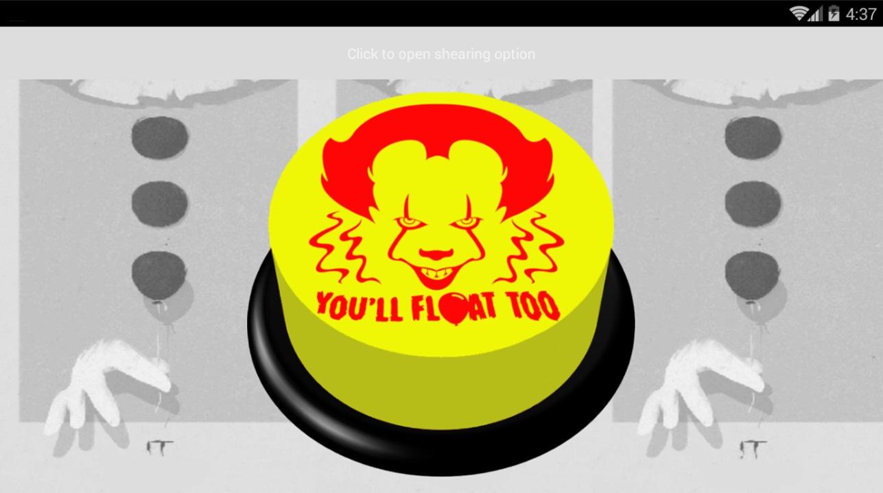 You ll Float Too -Pennywise Button截图2