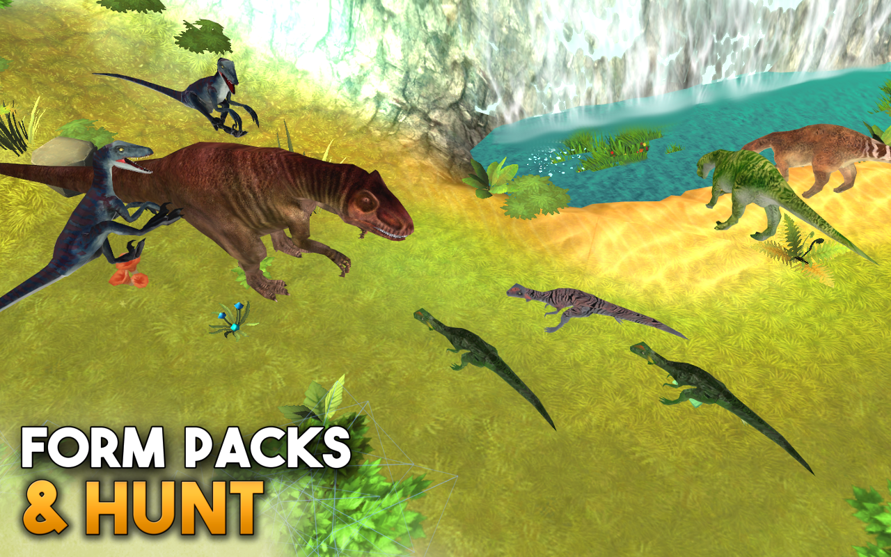 Dino World Online - Hunters 3D截图5