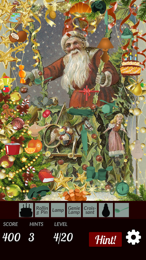 Hidden Objects Holiday Season: Christmas Cards截图2