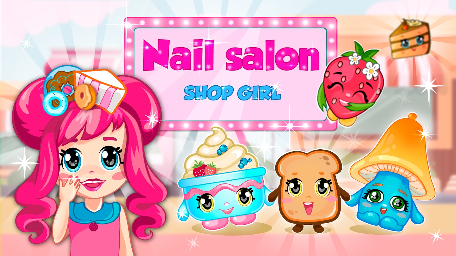 Nail salon shop girl截图3