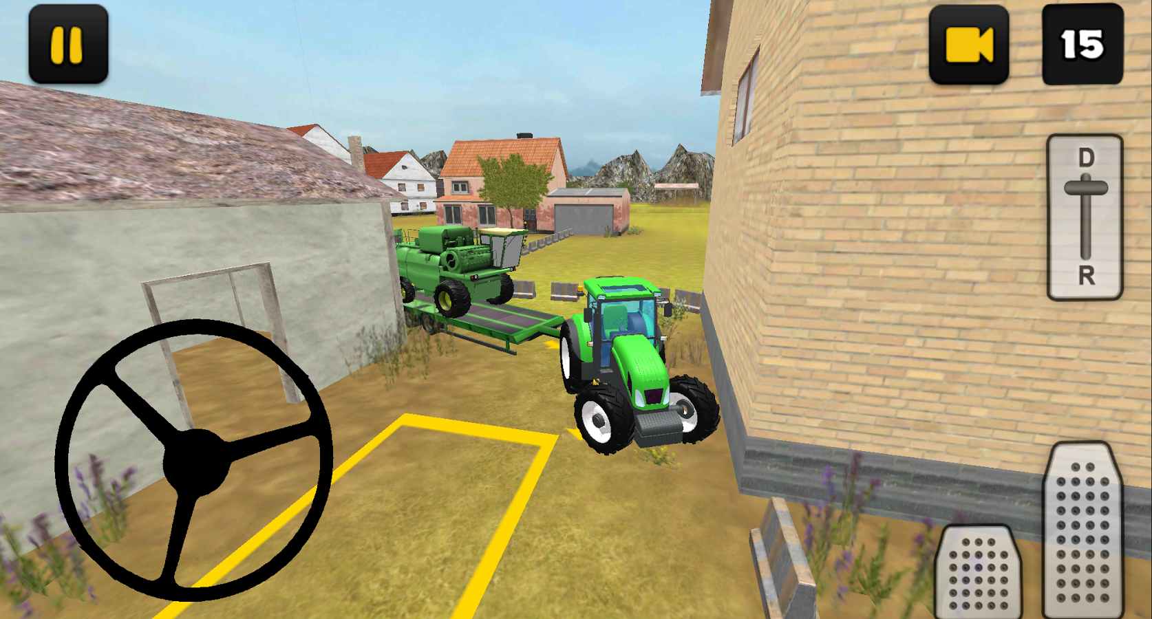 Tractor Simulator 3D: Harvester Transport截图5