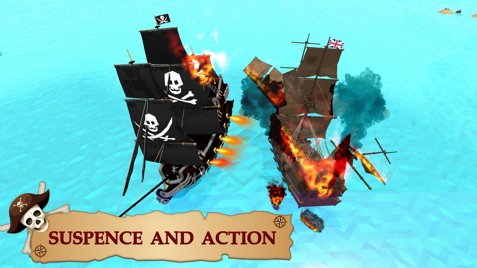海盗 船 工艺： 施工 建立 战斗 游戏截图3