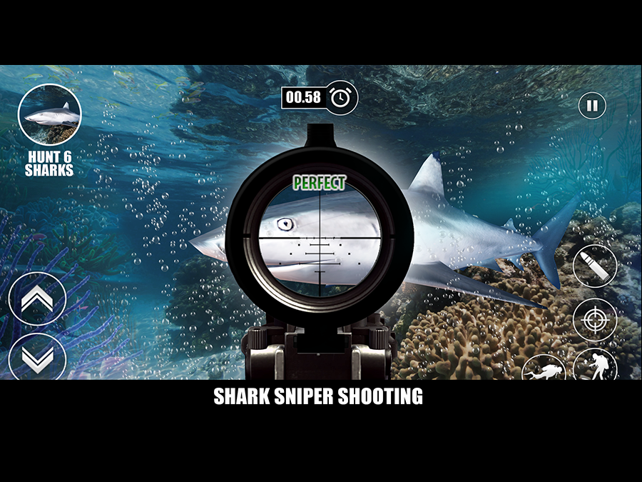 Ultimate Shark Sniper Hunting截图5