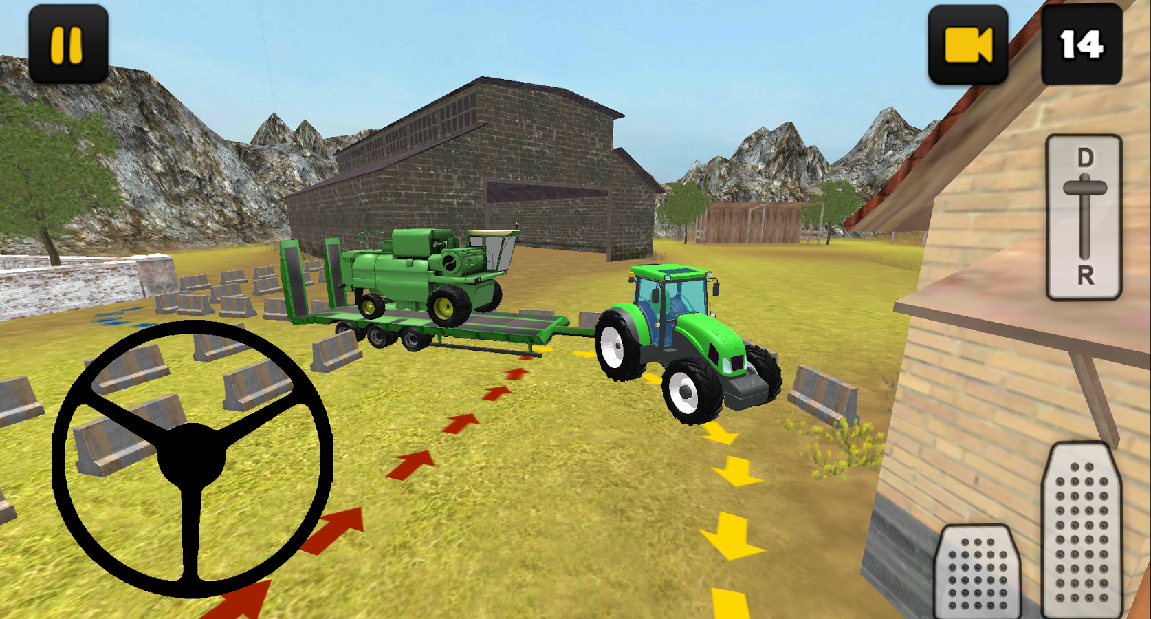 Tractor Simulator 3D: Harvester Transport截图2