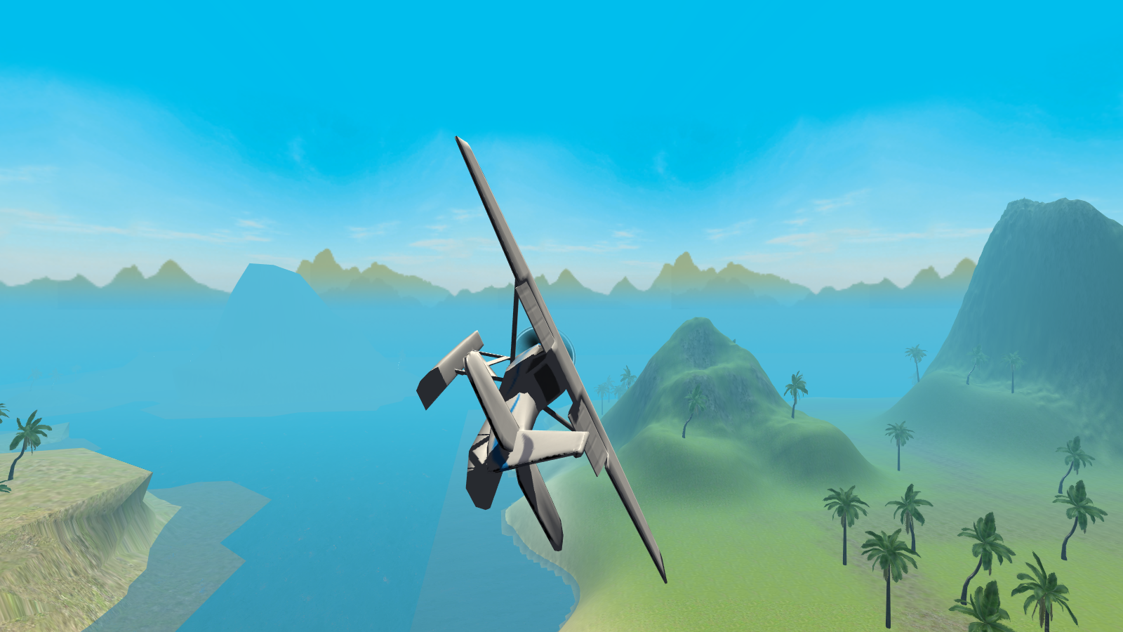 Flying Sea Plane Simulator 3D截图2