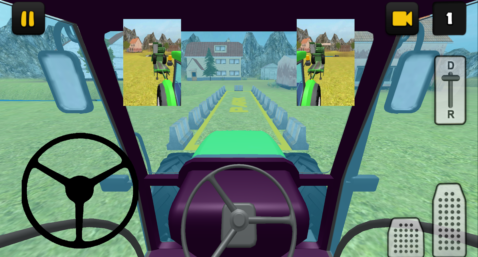 Tractor Simulator 3D: Harvester Transport截图1