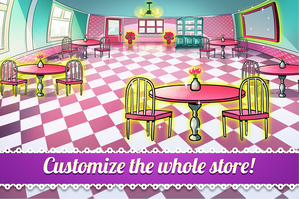 My Cake Shop - Baking and Candy Store Game截图2