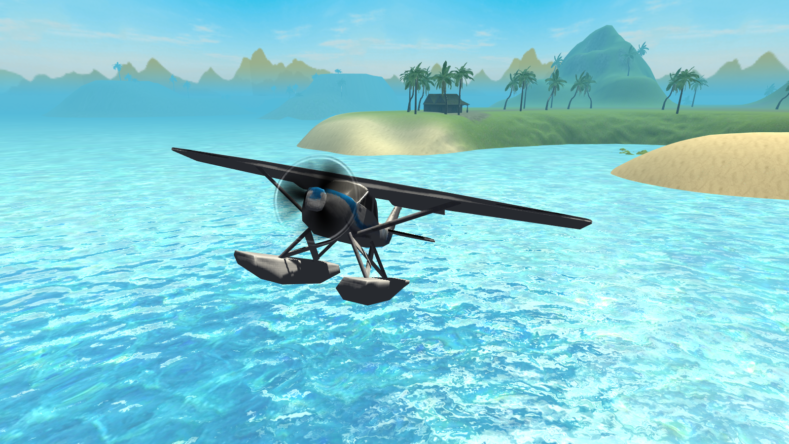 Flying Sea Plane Simulator 3D截图5