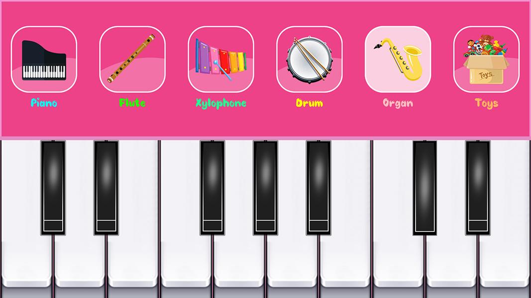 Pink Piano Musical Instruments截图1