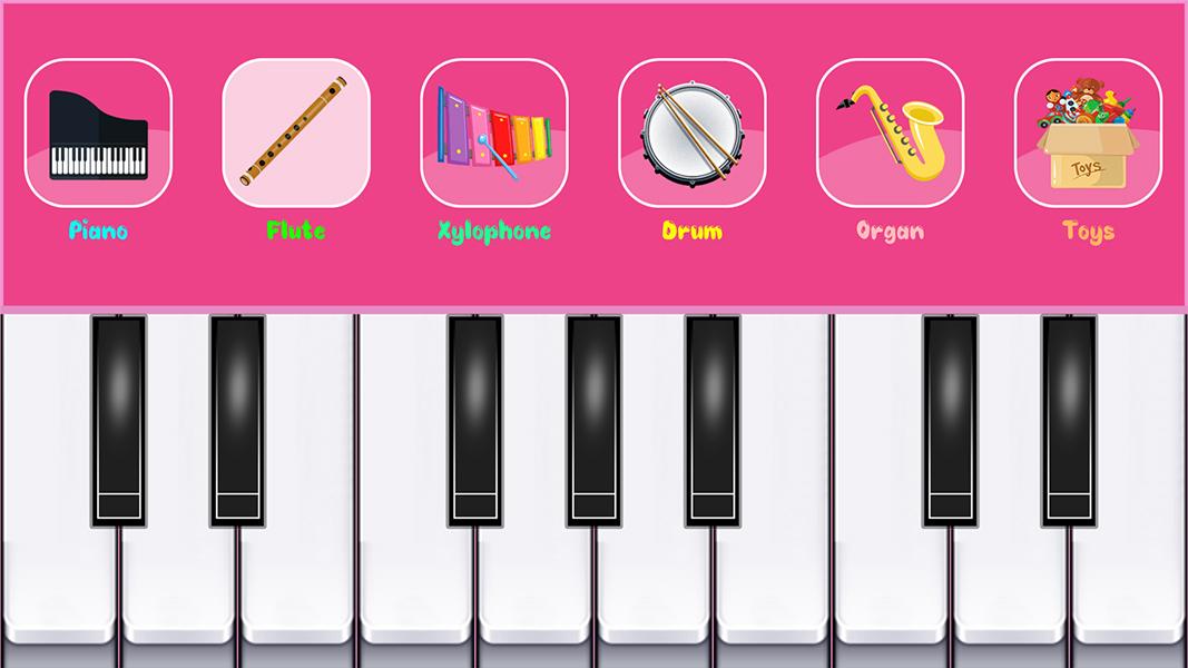 Pink Piano Musical Instruments截图3