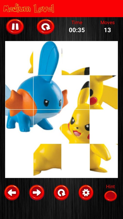 Puzzles Game of Poke Toys截图1