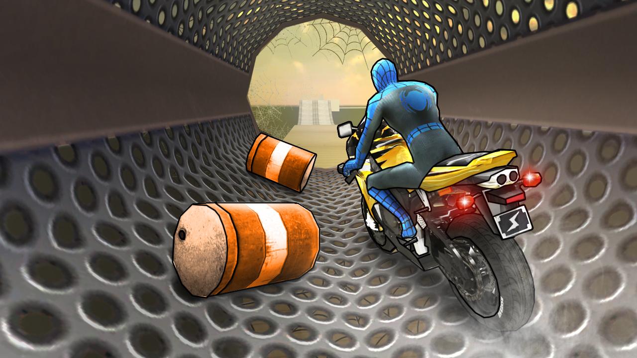 Spider Hero Racing : Bike Edition截图4