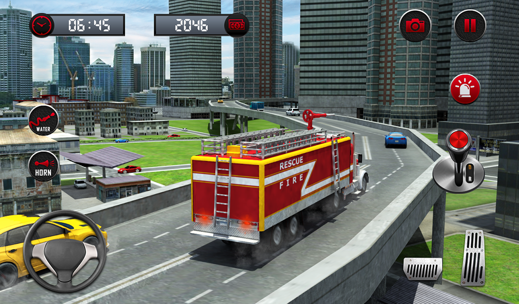 消防救援卡车模拟3D Firefighter Truck截图3