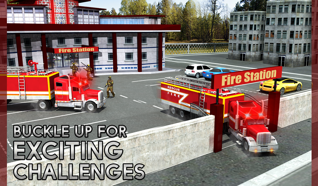 消防救援卡车模拟3D Firefighter Truck截图5