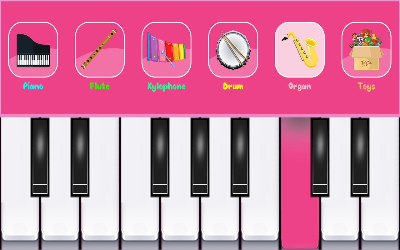 Pink Piano Musical Instruments截图5