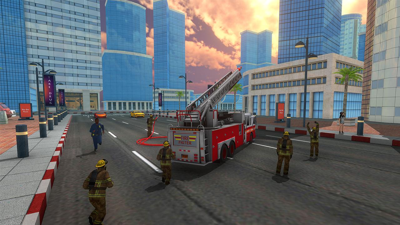 Rescue FireFighter Emergency Simulator截图4