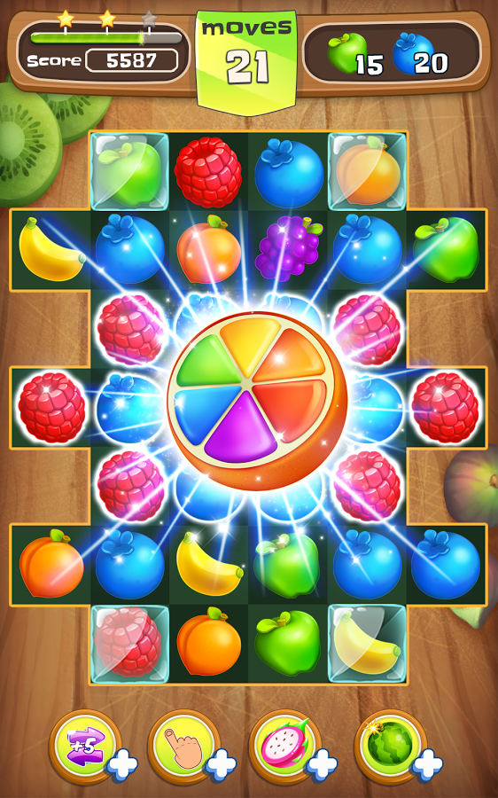 Yummy Fruit Match 3截图2