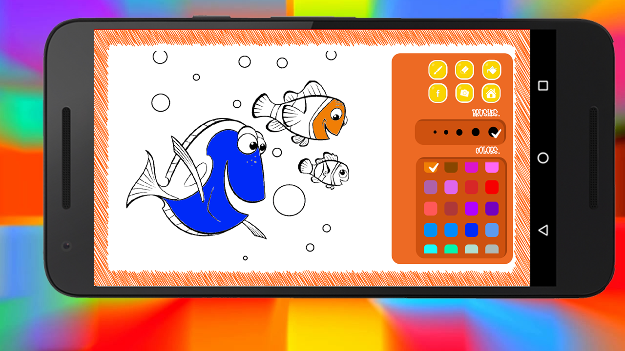 nemo coloring截图5