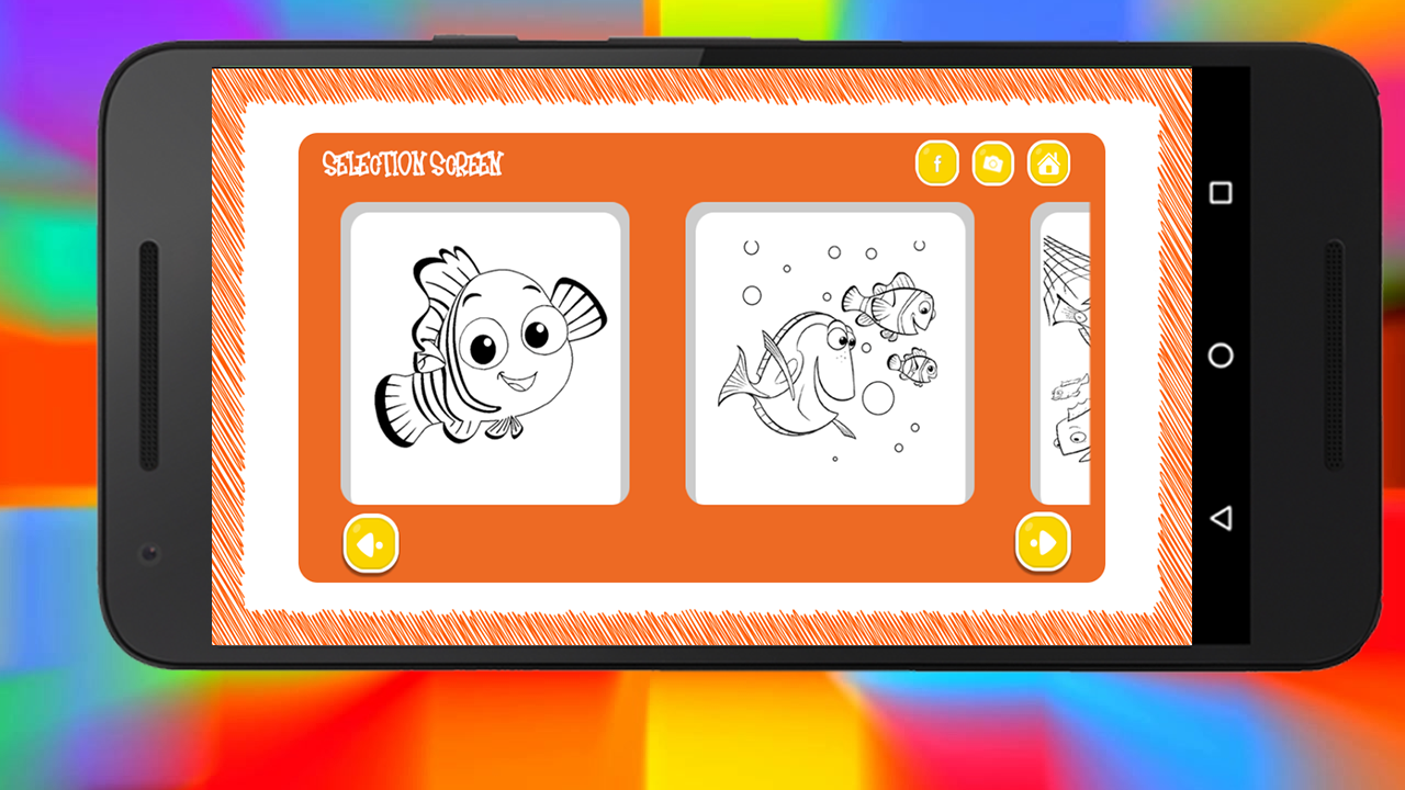 nemo coloring截图3