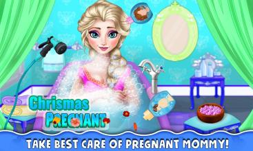 Mrs Claus Pregnant Mommy - Christmas Newborn Baby截图4