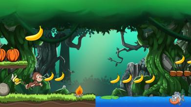 Funky Run - Banana monkey - Jungle monkey run截图4