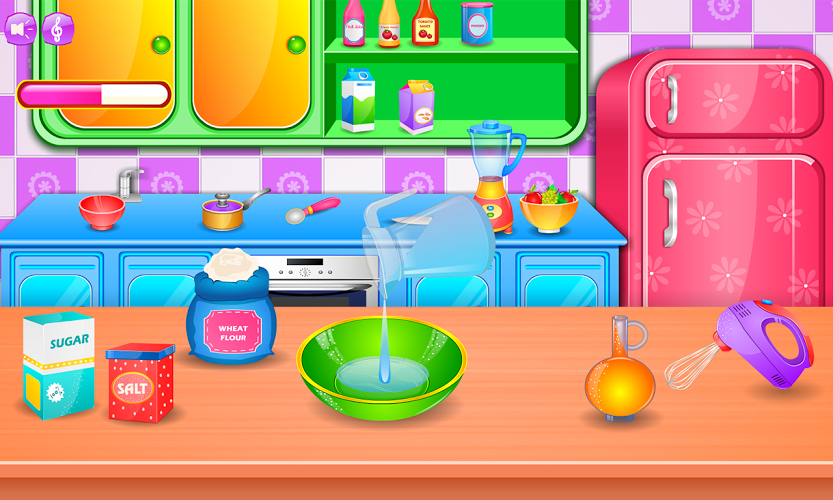 Kids learn with cooking game截图1