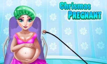 Mrs Claus Pregnant Mommy - Christmas Newborn Baby截图1