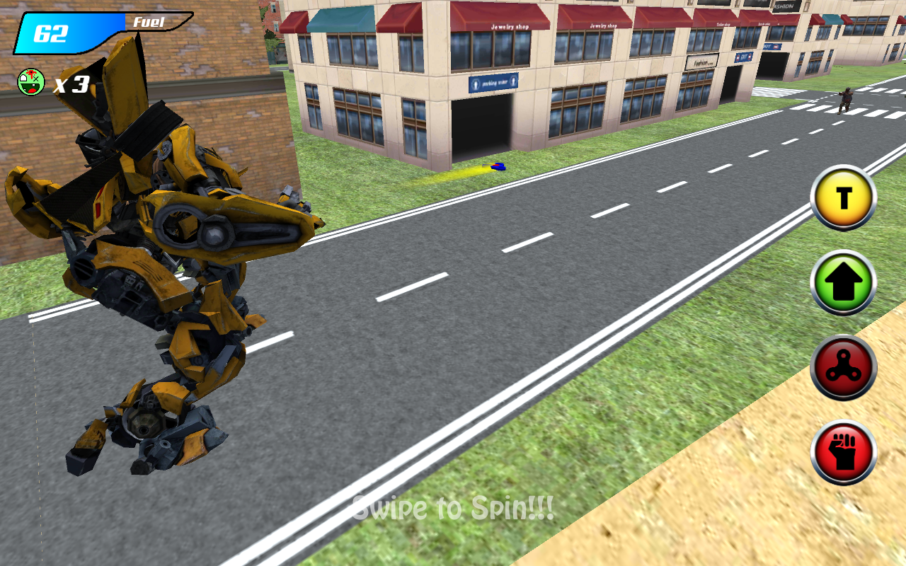 X Robot Spinner : Zombie截图3