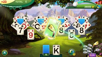 Golf Solitaire - Green Shot截图5