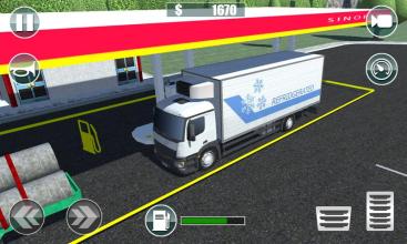 Cargo Transport Truck Driver截图2