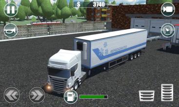 Cargo Transport Truck Driver截图1