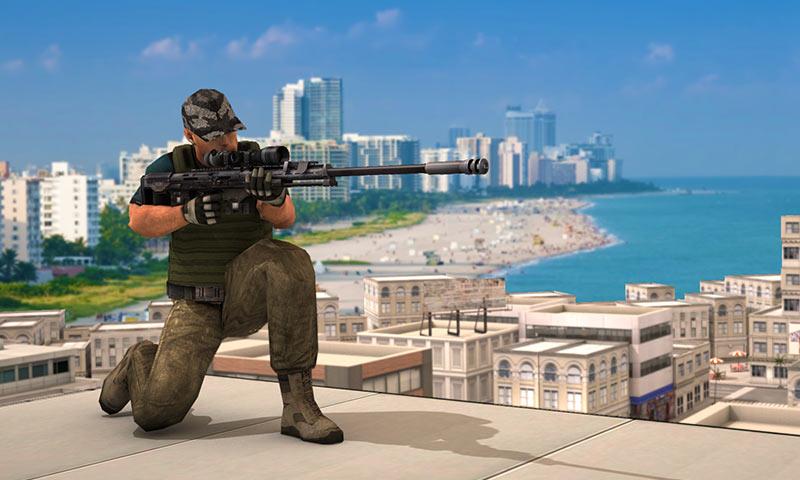 Grand Miami Sniper Gang 3D截图5