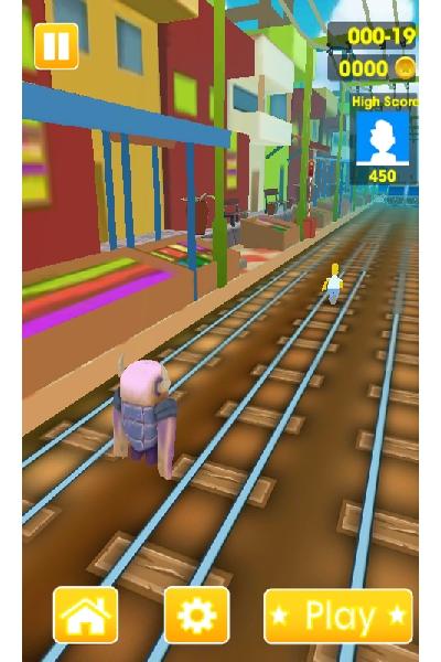 Simpsons™ Dash 3D - Subway Run Surfer截图4