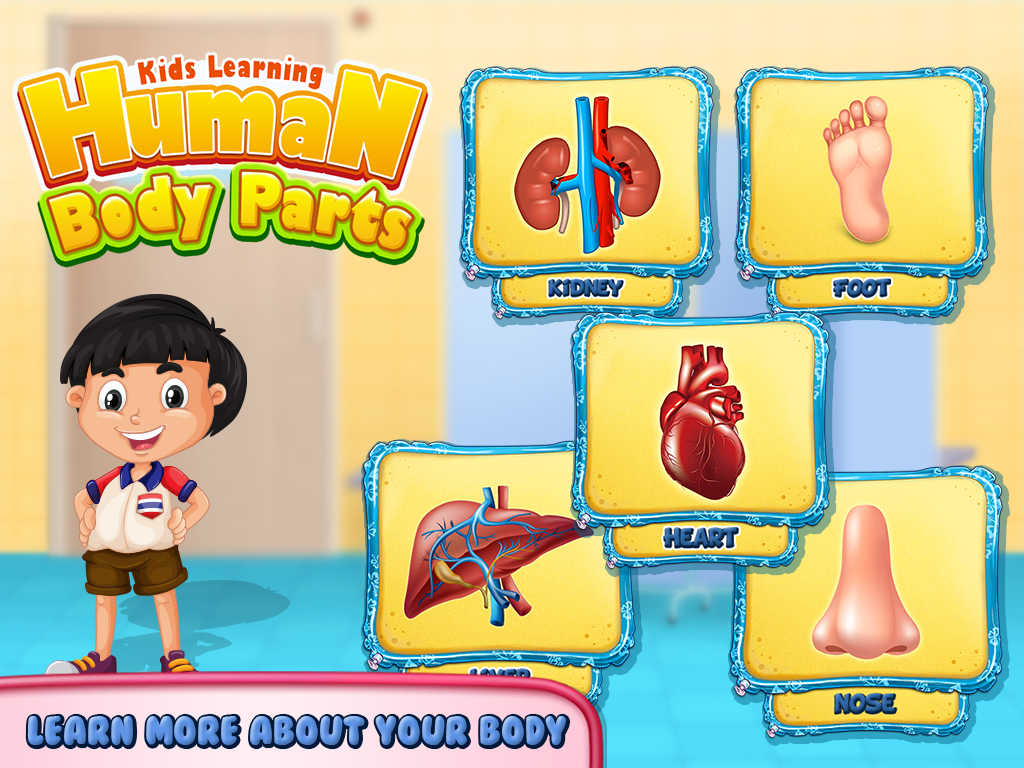 Kids Human Body Parts: Learning Game截图4