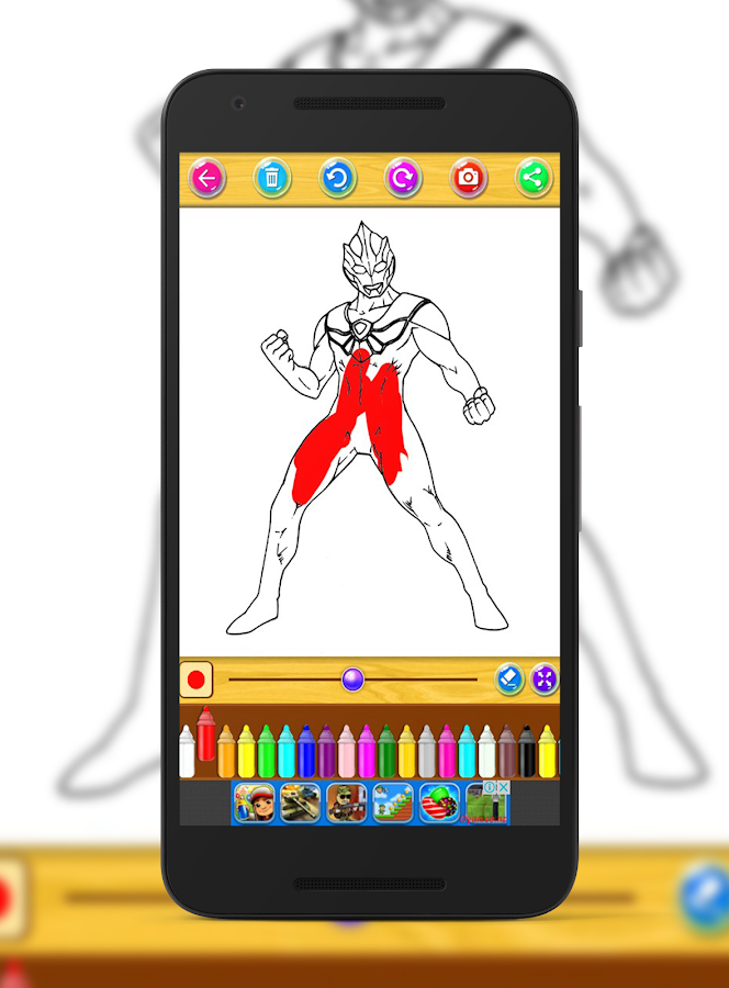 Coloring Ultraman 2018截图1