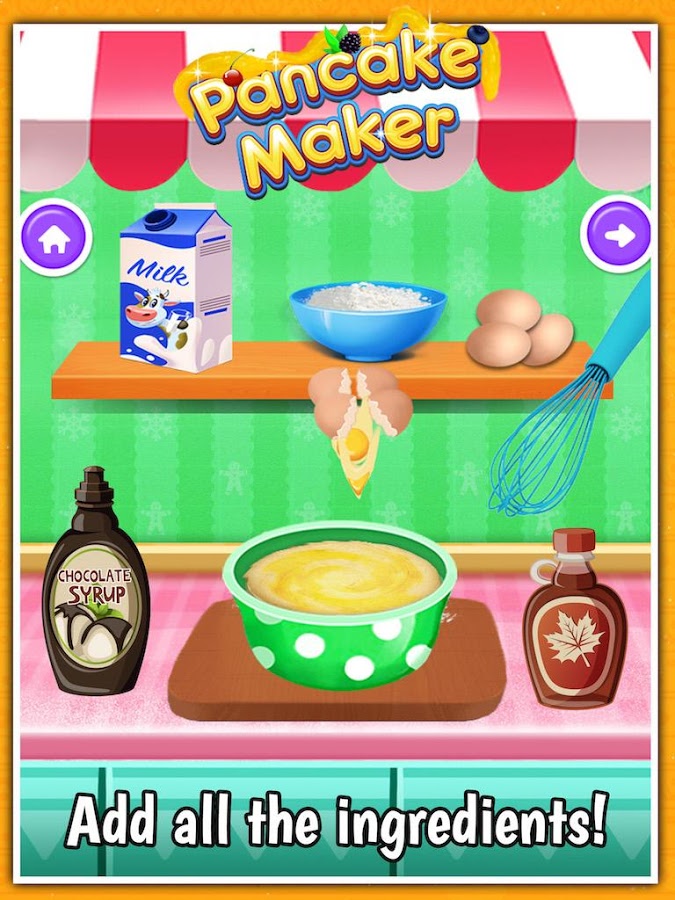 Pancakes Maker! Breakfast Chef截图4