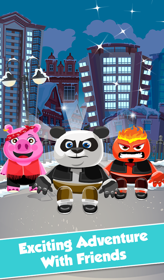 Panda and friends out for Adventure截图3