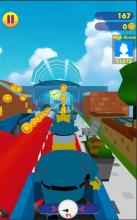 The Subway Simpsons Surf Run截图2